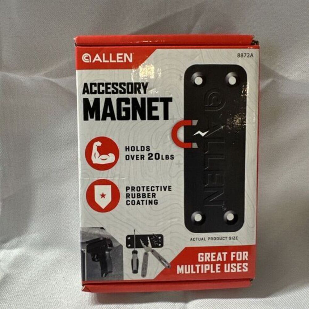 Allenโ Accessory Magnet Holds Over 20 Lbs Multiple Uses 8872A